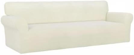 PureFit Super Stretch Sofa Slipcover – Spandex Non Slip Soft Couch Sofa Cover - Image 5