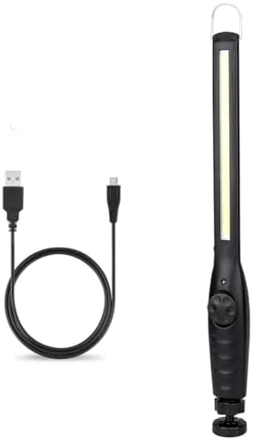 LED Work Light, 700 Lumens Rechargeable, Cordless Portable Magnetic COB LED Inspection Light, Suitable for car Maintenance, Home, Garage, Emergency Situations.