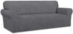 PureFit Super Stretch Sofa Slipcover – Spandex Non Slip Soft Couch Sofa Cover - Image 8