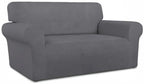 PureFit Super Stretch Sofa Slipcover – Spandex Non Slip Soft Couch Sofa Cover - Image 8
