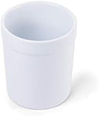 Fox Run Utensil Holder, White Stoneware 4.75 x 4.75 x 5.5 inches