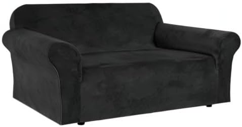 H.VERSAILTEX Stretch Velvet Loveseat Covers - Image 8