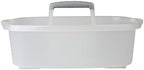 Casabella Plastic Multipurpose Cleaning Storage Caddy with Handle, 1.5-Gallon, Clear