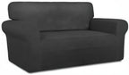 PureFit Super Stretch Sofa Slipcover – Spandex Non Slip Soft Couch Sofa Cover - Image 8