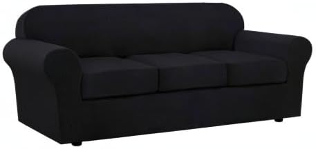 H.VERSAILTEX 4 Piece Stretch Sofa Covers - Image 9