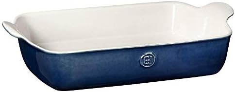 Emile Henry Modern Classics 13" x 9" Ceramic Rectangular Baker, Twilight