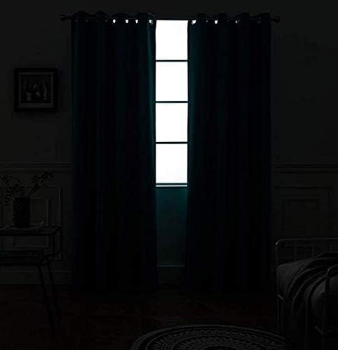 Yakamok Light Blocking Window Blackout Curtains Thermal Insulated Room - Image 6