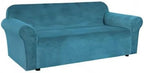 H.VERSAILTEX Stretch Velvet Sofa Covers Large Couch Covers Sofa Slipcovers - Image 8
