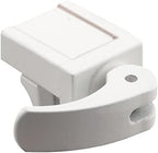 Prime-Line Sliding Window Lock for Vinyl Windows, White