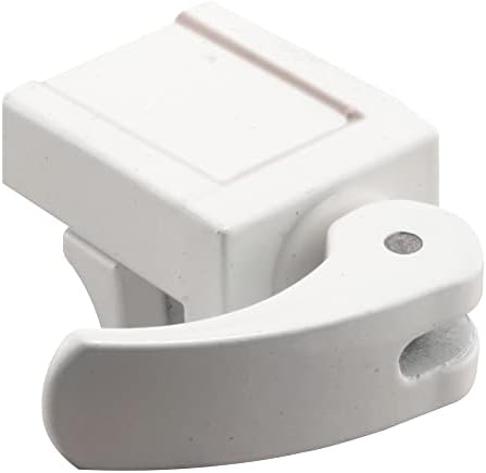 Prime-Line Sliding Window Lock for Vinyl Windows, White
