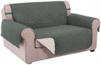 U-NICE HOME Loveseat Sofa Cover Reversible Couch Cover - Image 7