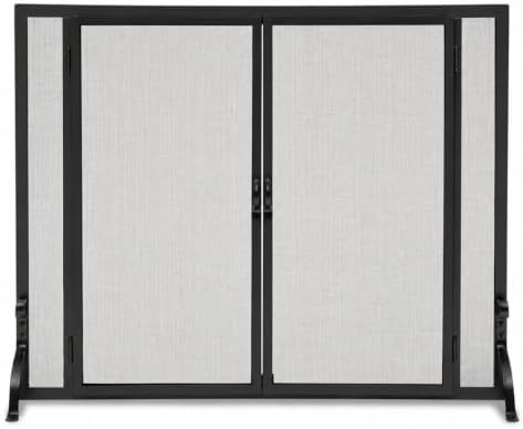 Pilgrim Home and Hearth FGND 18467 Full Height Door Fireplace Screen