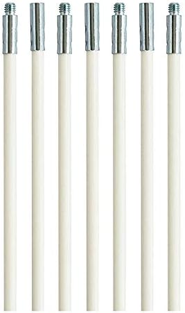 Dryer Vent Cleaner Kit: Dryer Vent Cleaning Rods as Accessories, Only Rods Not Including Brush Head,Extends to Your Require Size (18)