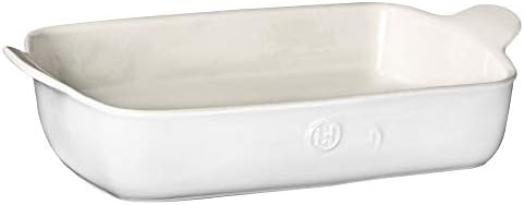 Emile Henry Modern Classics 13" x 9" Ceramic Rectangular Baker, Sugar