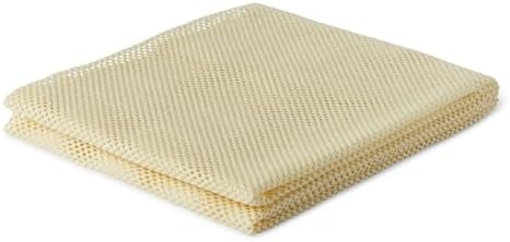 Amazon Basics Non-Slip Rug Pad, Keep Area Rugs Safe in Place, Slip and Skid Resistant Pads for Tile and Hardwood Floors, Protect Floors from Wear and Tear, Trimmable, 4x6