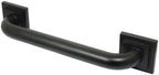 Kingston Brass DR614165 Designer Trimscape Claremont Decor 16-Inch Grab Bar with 1.25-Inch Outer Diameter, Oil Rubbed Bronze , Oil-Rubbed Bronze