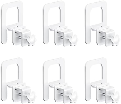 EMODA 6 PCS Mattress Stoppers to Prevent Sliding, Mattress Gripper, White