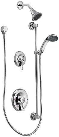 Moen 8342 M-Dura Showering Commercial Posi-Temp Two-Handle Shower Only Set, Chrome