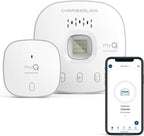 CHAMBERLAIN Smart Garage Control - Wireless Garage Hub and Sensor with Wifi & Bluetooth - Smartphone Controlled, myQ-G0401-ES, White