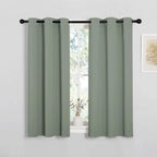 NICETOWN Short Blackout Sage Green Curtains by NICETOWN