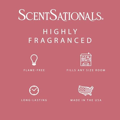 ScentSationals Iced Lemon Sugar Cookies Scented Wax Melts 10oz (24 Cubes)