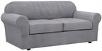 H.VERSAILTEX 3 Piece Stretch Sofa Covers - Image 8