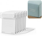 Adjustable Bed Sheet Holders, No Drill Bed Sheet Fasteners, Reusable Mattress Sheet Clips to Keep Sheets Taut & Secure, Fits Most Beds