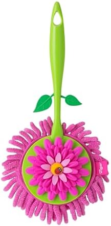 Vigar Flower Power Microfiber Duster with Non-Slip Handle
