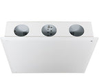 Legrand - OnQ 12 Inch Cable Management, In-Wall Media Box, Structured Wiring Enclosure, Home Networking Panel with 2.5 Inch Openings for Wires, Glossy White, EN1200