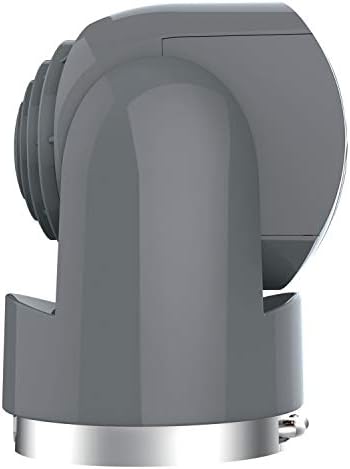 Vornado Flippi V6 Compact Air Circulator Fan, Quiet Portable Travel Fan for Office or Bedroom, Adjustable Head, 2 Speeds, Storm Gray