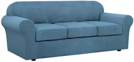 H.VERSAILTEX 4 Piece Stretch Sofa Covers - Image 9
