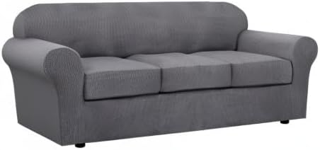 H.VERSAILTEX 4 Piece Stretch Sofa Covers - Image 9