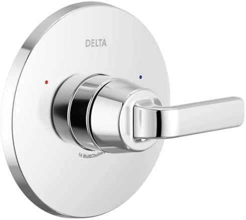 Delta Lineax 14 Series Single-Function Valve Trim Kit, Chrome Handle Set for Shower Faucet System, Chrome T14062 (Valve Not Included)