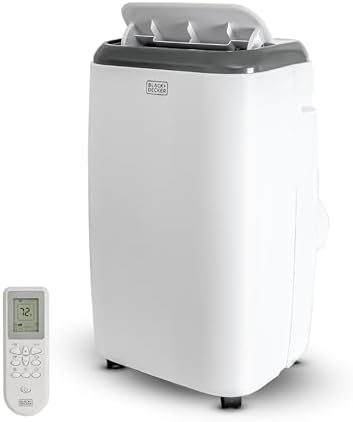 BLACK+DECKER Portable Air Conditioner, 7,500 BTU, BPT05WTB, White