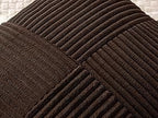 MIULEE Dark Brown Decorative Throw Pillow Covers 18x18 Inch - Image 2