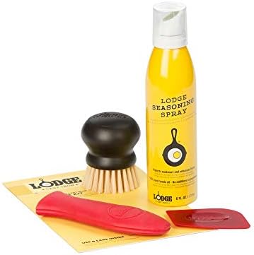 Lodge Cast Iron Care Kit, 4 Piece Cookware Maintenance Set