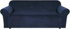 H.VERSAILTEX Stretch Velvet Sofa Covers by HVERSAILTEX