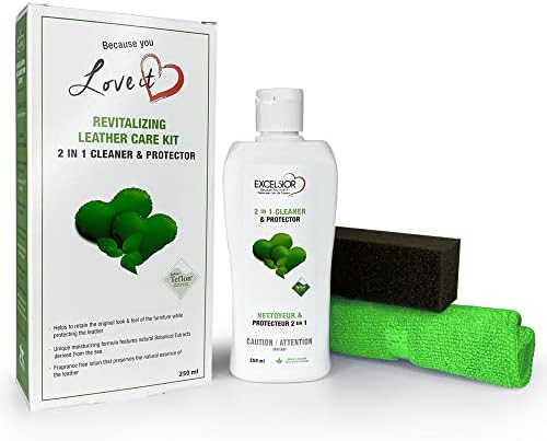 Excelsior Leather Cleaner & Conditioner Kit, Car Interior & Furniture