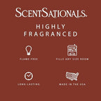 Scentsationals Warm Apple Pie Scented Fall Wax Melts 10oz (24 Cubes)