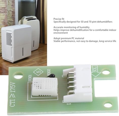 Humidifier with Humidity Sensor, Dehumidifier Humidity Sensor PC Dehumidifier Replacement Humidity Sensor Part for 50 70 Pints Model