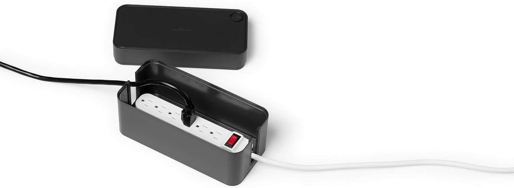 Durable, Cable Management Box, Graphite, Small