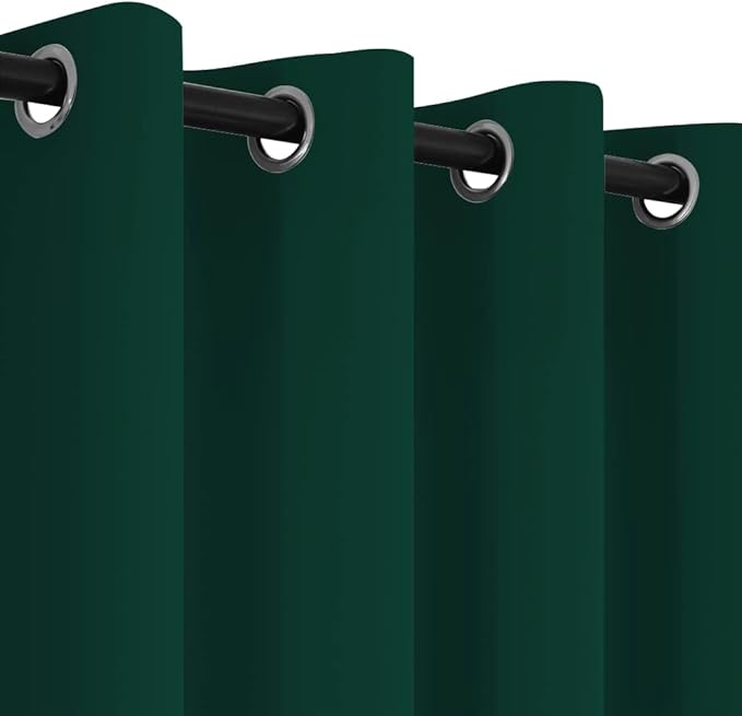 Yakamok Soild Small Window Curtains, Thermal Insulated Privacy Curtains and - Image 6