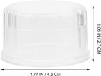 DOITOOL 10pcs Cocktail Shaker Lids - Plastic Shaker Cap Replacement, Beverage Mixing Covers Caps for Bubble Tea, Juice