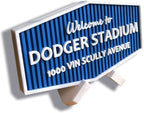 Dodger Stadium Sign for Baseball Fan, 3D Decorative Collectible Accessory