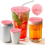 Drink Covers for Alcohol Protection 100 Pack, Cup Covers for Drinks