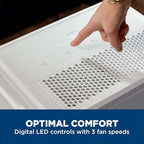 GE Dehumidifier 35 Pint Basement Bedroom Bathroom Drain 3000 Sq