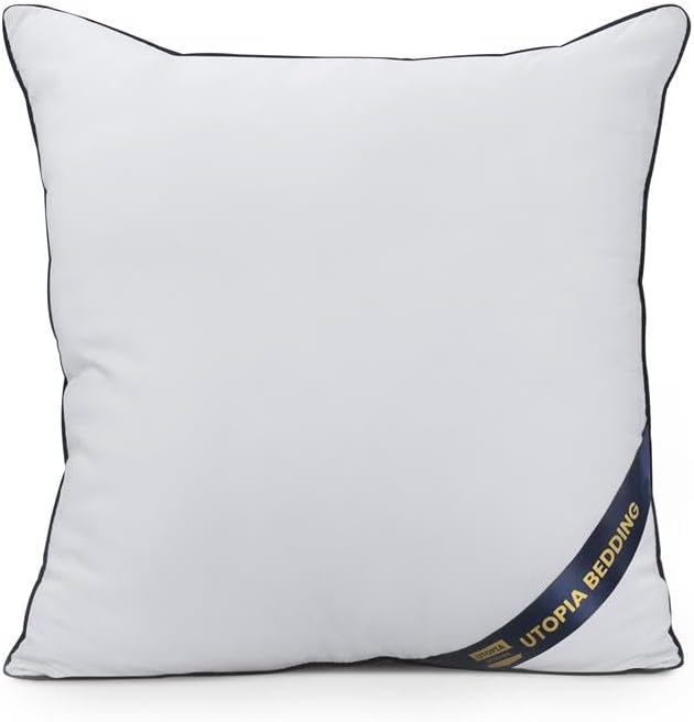 Utopia Bedding Throw Pillow Inserts, 22 x 22 Inches Decorative Indoor Pillows by UTOPIABEDDING