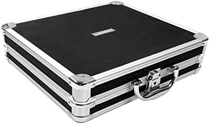 Vaultz Locking DVD Storage Case, 128 CD Holder, Video Game Organizer, Black