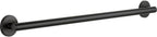 DELTA FAUCET 41824-BL Contemporary Decorative ADA Grab Bar 24 in, Matte Black