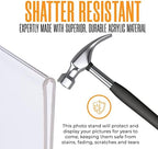 4x6 Acrylic Picture Frames - Clear Vertical, 6 Pack